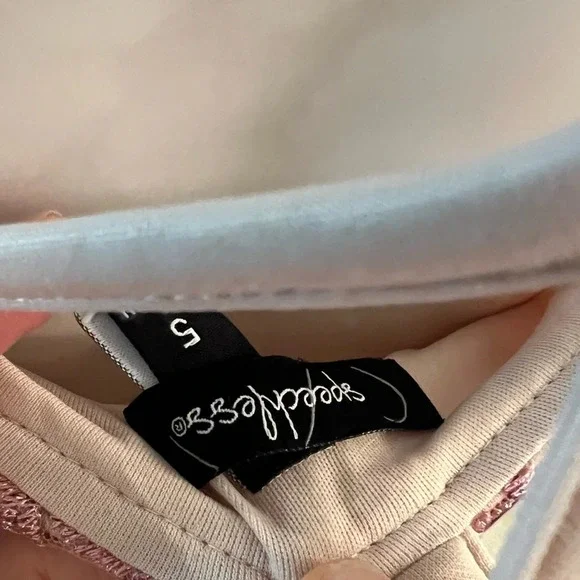 NWT Speechless pink and cream mini dress - Picture 3 of 7